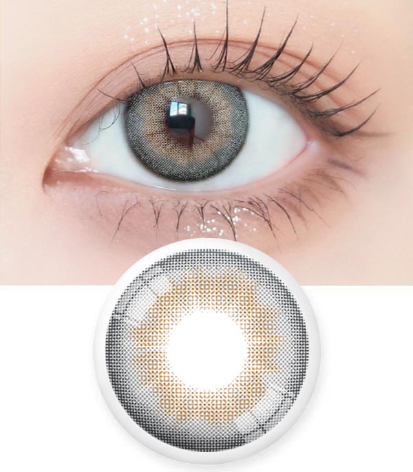 BCP 1day gray color contacts buttercup monthly