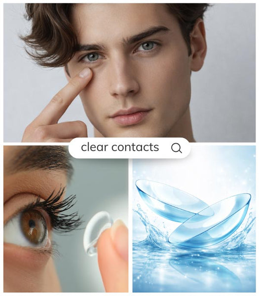 NewGreen Clear Contacts | Custom Fit up to -15.00 – fantasy-icon