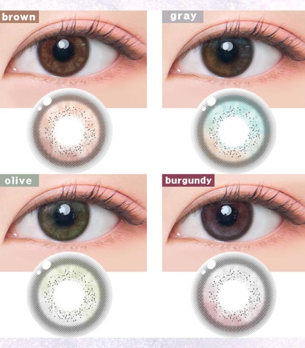 1DAY Cooling color contacts Silicone hydrogel lens