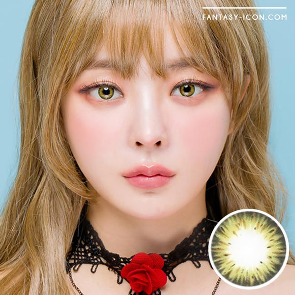 Gemstone Green Contacts Silicone Hydrogel Lens Halloween Contacts