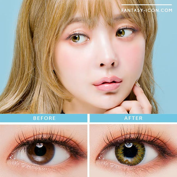 Gemstone Green Contacts Silicone Hydrogel Lens Halloween Contacts