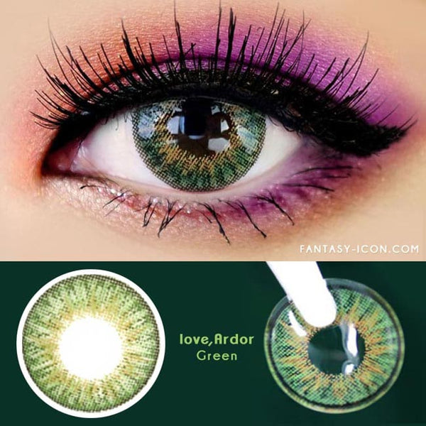 Love Ardor Green Contacts UV Blocking Colored Contacts fantasyicon