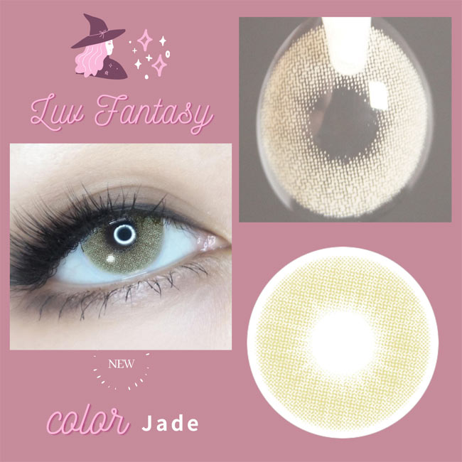 Luv Fantasy Jade Contacts UV Blocking