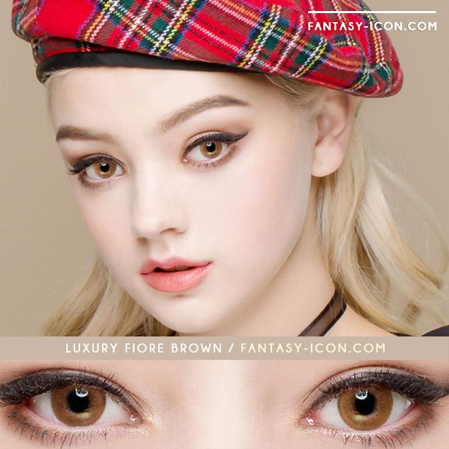 Luxury Fiore Brown Contacts | UV Blocking