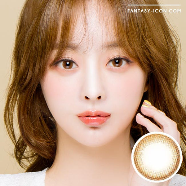Luna Monet brown - Toric Colored Contacts for Astigmatism 1
