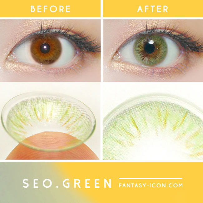 Colored Contacts Seo Green - Circle Lenses 2