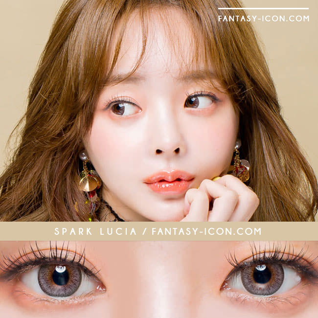 Colored Contacts Lucia Spark Grey - Circle Lenses 3