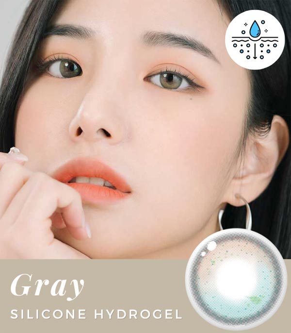 1DAY gray contacts 10 Lenses