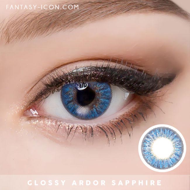 Ardor Sapphire Blue contacts | UV Blocking