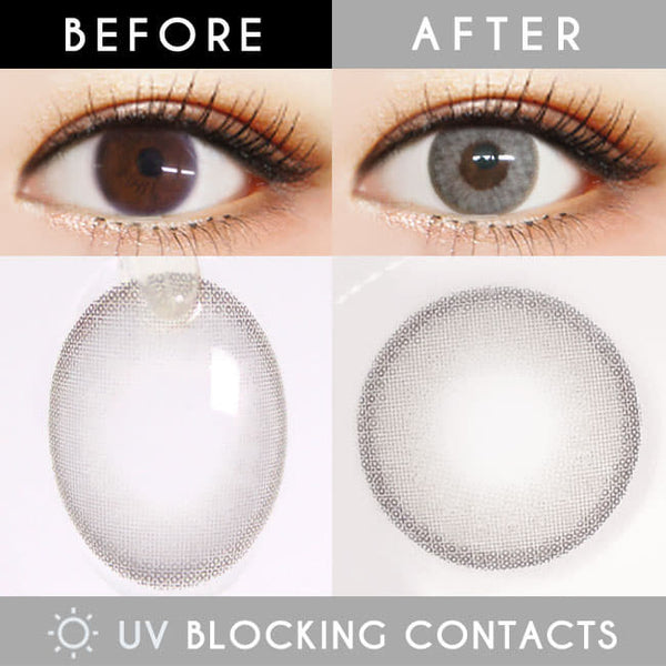 Viva elite Grey contacts UV Blocking Gray Contact lens fantasyicon