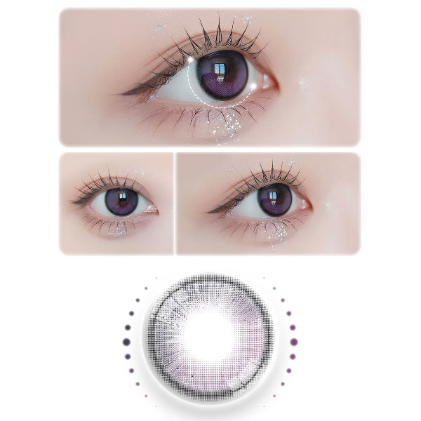  ANN pink violet contacts
