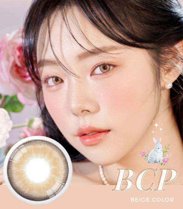 BCP beige color contacts buttercup monthly
