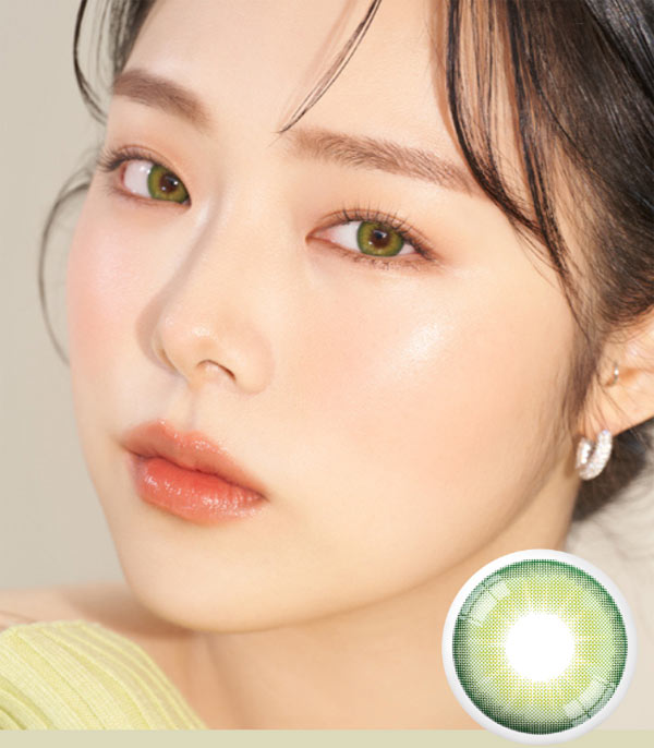 BCP green color contacts buttercup