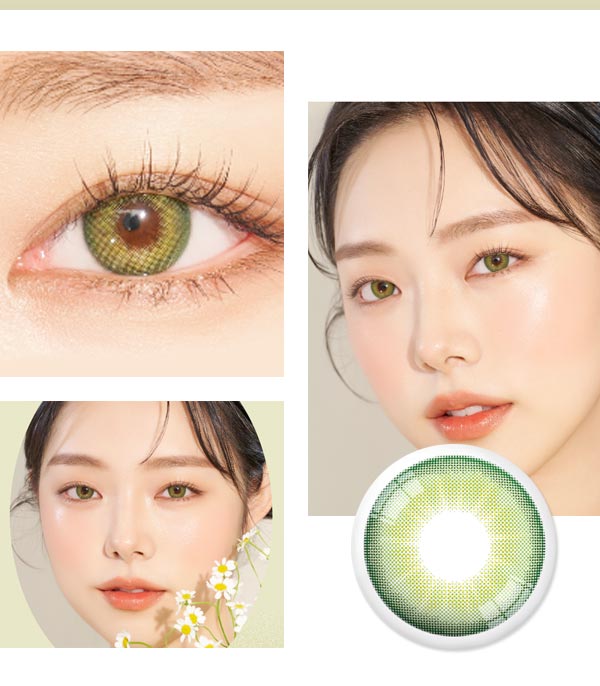  BCP green contacts emerald