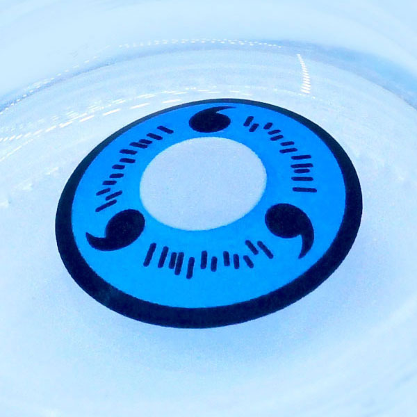 Blue Sharingan Contacts Naruto Magatama 2 lenses 