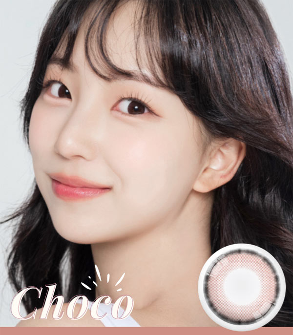 Chocolate Brown toric lens beauty choco contacts astigmatism
