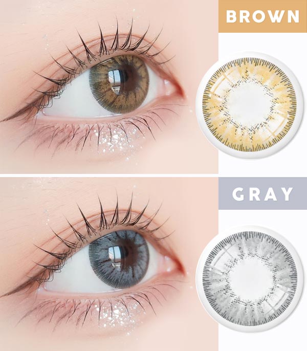 Diva brown gray contacts MPC