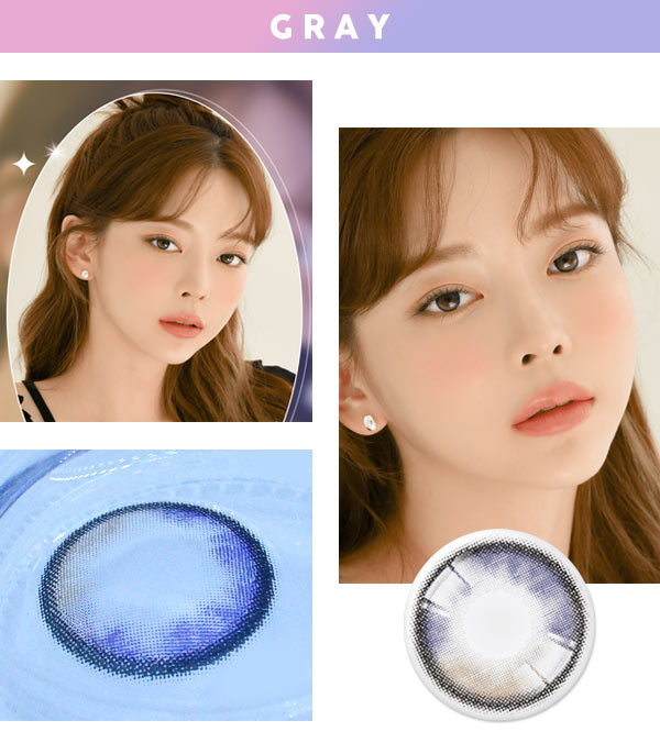 Dream space gray contacts Silicone hydrogel Planet Space