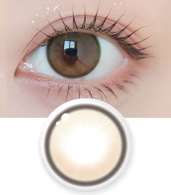 GNG Coco cherry brown contacts Silicone hydrogel