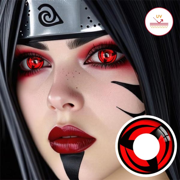 Halloween Sasuke Sharingan Contacts