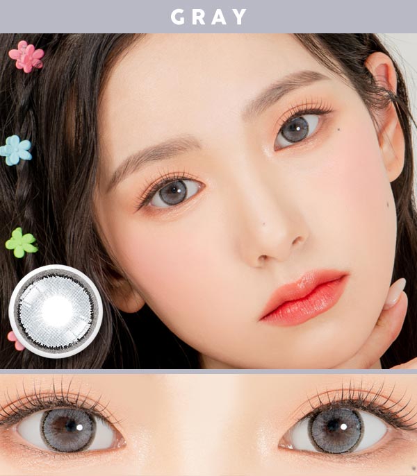 Lily gray contacts Silicone hydrogel