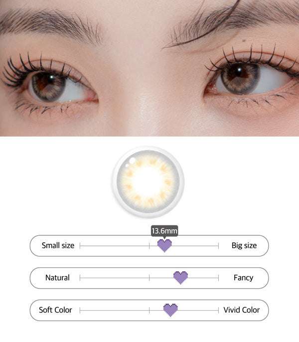 Pado New wave cherry brown contacts Silicone hydrogel