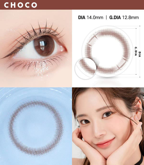 Perfect natural brack choco contacts iwwing ｜4 Lenses – fantasy-icon