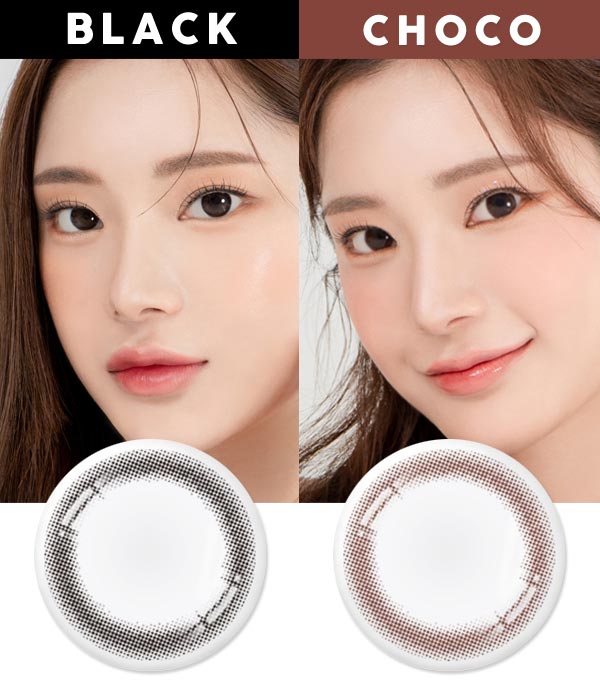 Perfect natural brack choco contacts 