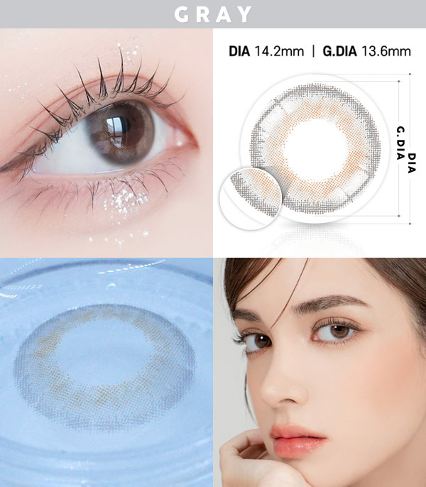 Rara gray contacts monthly Celinay