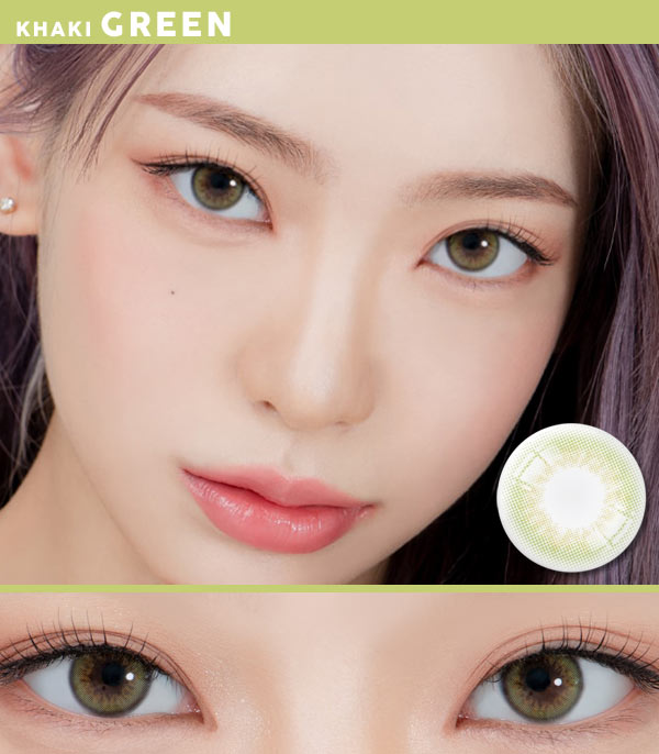 Real EVA color contacts green