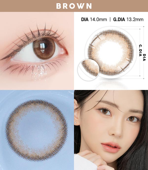 Secret brown contacts-school-ring
