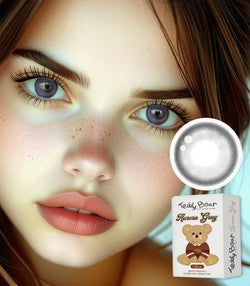 Teddy Bear Aurora Gray Contact Lenses