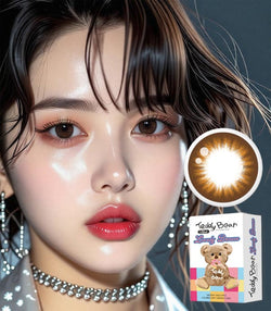 Teddy Bear Lovely Brown Contact Lenses - Monthly