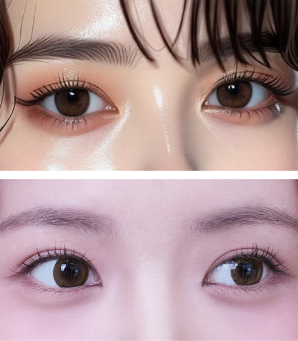 Teddy Bear Lovely Brown Contact Lenses detail 2