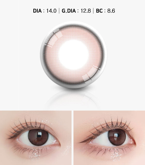 Toric choco Lens beauty contacts astigmatism