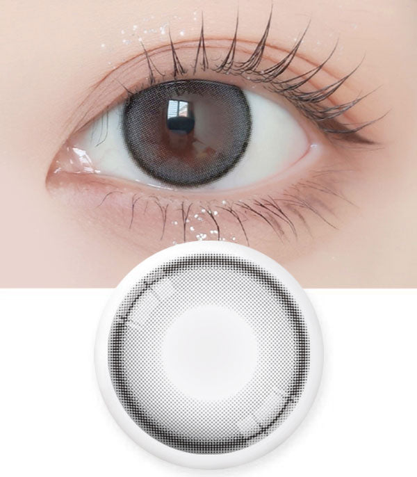 Toric gray Lens beauty contacts for astigmatism