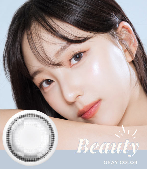 Toric gray Lens beauty contacts velvety 6Months