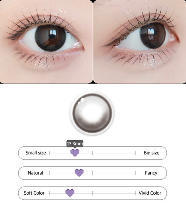 GNG Coco cherry black contacts Silicone hydrogel – fantasy-icon