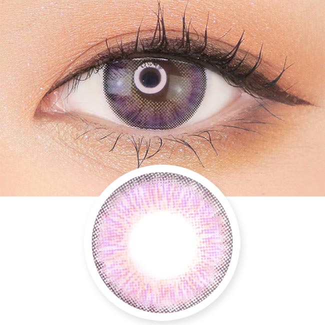 Moist Barbie 3tone violet Contacts for Hperopyia - farsightedness