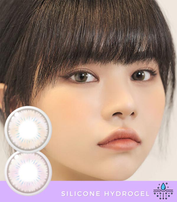 1DAY 20Lenses moonlight contacts misty brown pink