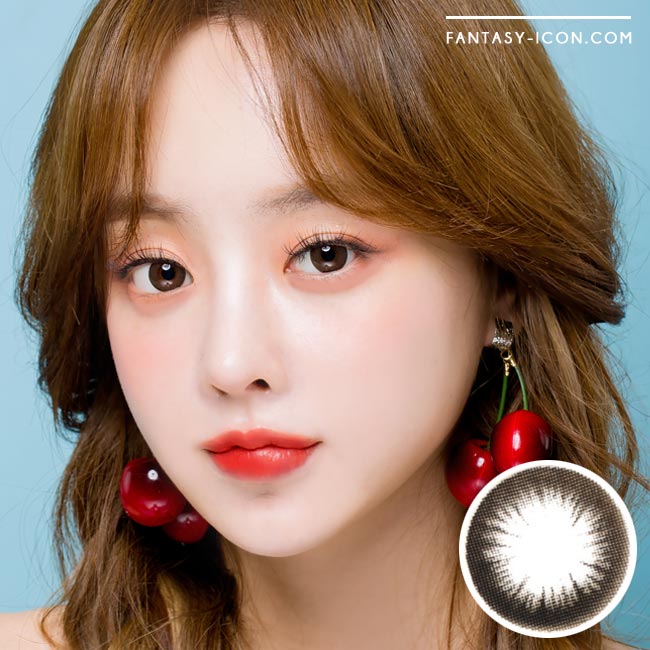  Black 1-Day Colored Contacts Artric Tia - Model