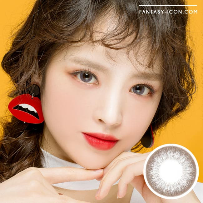 1 Day Colored Contacts Grey Angel Artric Model