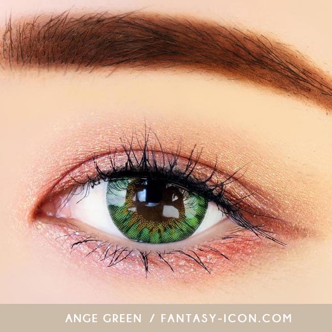 Colored Contacts - Ange Green Circle Lenses 3