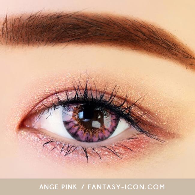  Colored Contacts - Ange Pink Circle Lenses 3