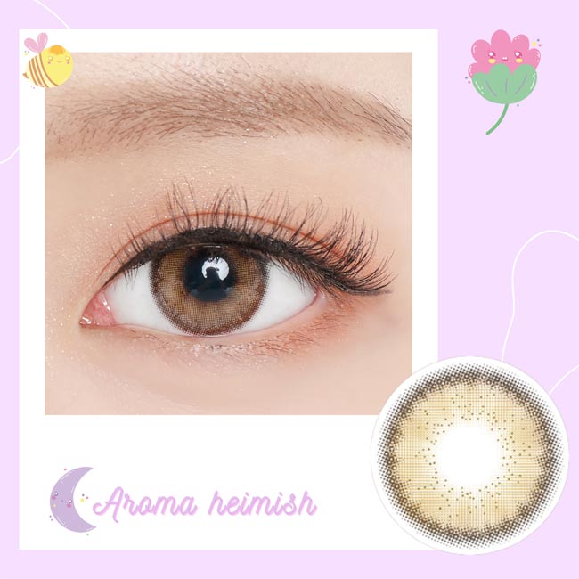 heimish brown Colored Contact Lens