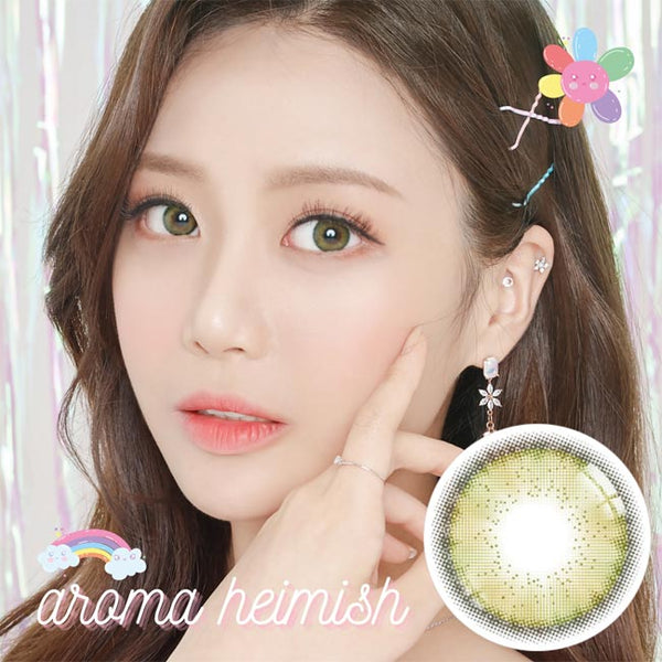 Aroma heimish green contacts Circle Lens