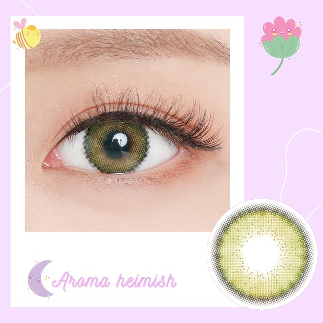 heimish green Colored Contact Lens