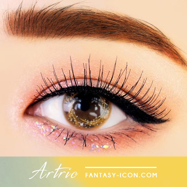 Artric Star Brown Colored Contact Lenses 2
