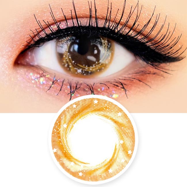 Artric Star Brown Colored Contact Lenses