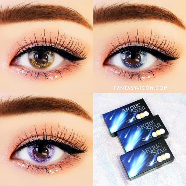 Artric Star Purple Violet Colored Contact Lenses 5